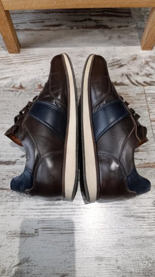 Zapatillas Massimo Dutti Piel Marrón