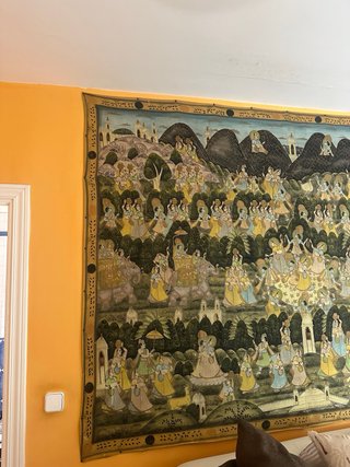 Tapiz mural textil tradicional India
