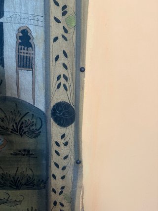 Tapiz mural textil tradicional India