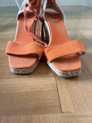 Alpargatas Castañer Naranja