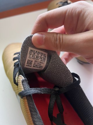Zapatillas Adidas Futbol Tacos Doradas