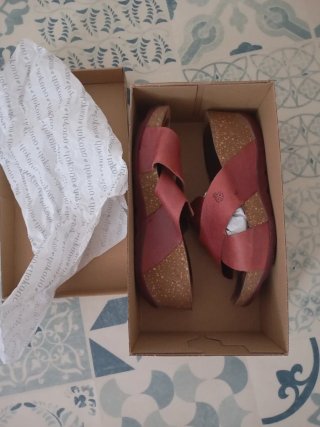 Sandalias Yokono cuña Talla 40