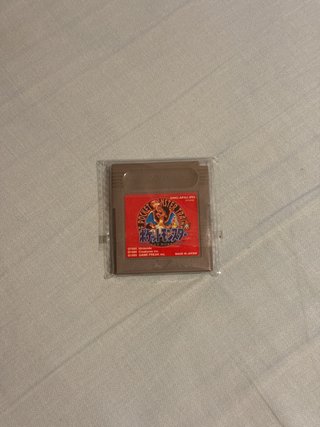 Pokémon Rojo Japonés Game Boy