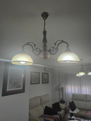 Lámparas de salón a juego