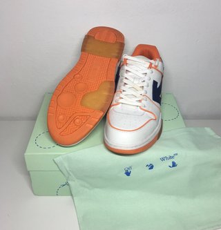 Off-White Out Of Office Outlined Orange Purple