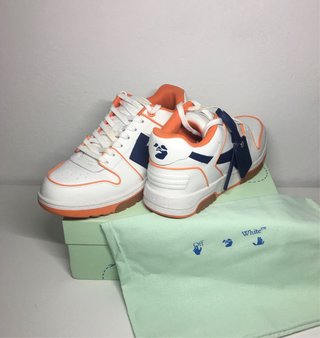 Off-White Out Of Office Outlined Orange Purple