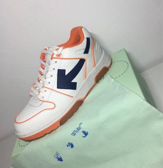 Off-White Out Of Office Outlined Orange Purple