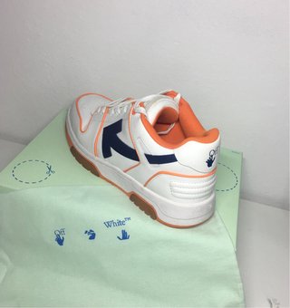 Off-White Out Of Office Outlined Orange Purple