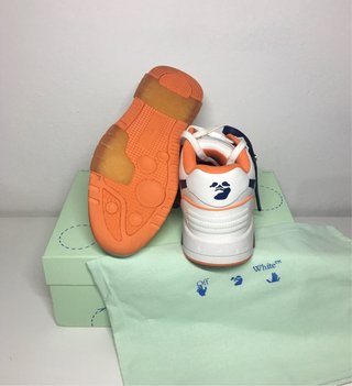 Off-White Out Of Office Outlined Orange Purple