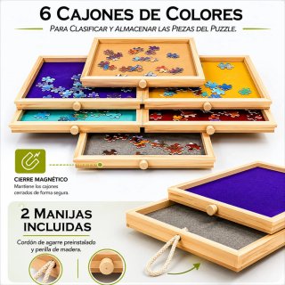 Tablero Profesional Puzzle 2000 Piezas