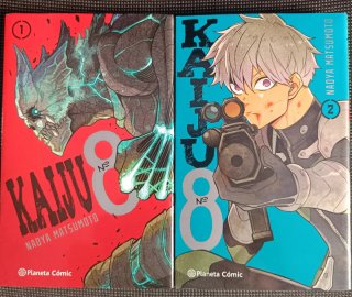 Manga kaijuu n°8, Tomos 1-2