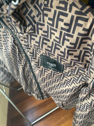Chaqueta Fendi Beige y Marrón