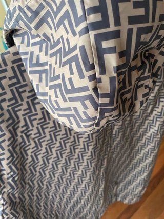Chaqueta Fendi Beige y Marrón