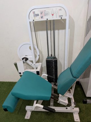 Máquina de Gimnasio. Extensiones Pierna