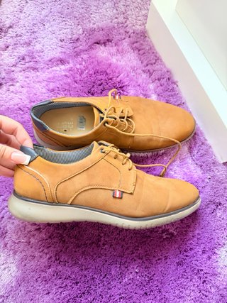 Zapatos de vestir hombre marrones talla 39