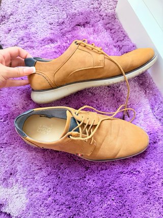 Zapatos de vestir hombre marrones talla 39
