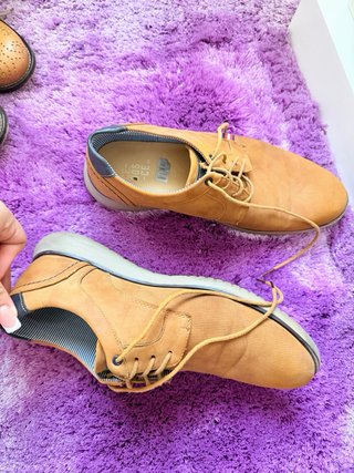 Zapatos de vestir hombre marrones talla 39