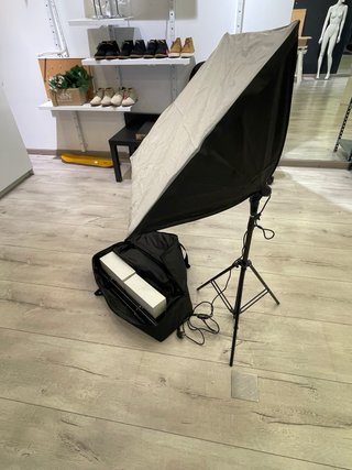 Kit Iluminación Fotográfica con Trípode