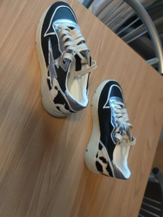 Sneakers nere e argento Red Company n. 39