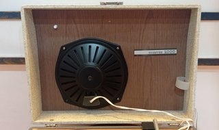 Tocadiscos maleta años 60-70