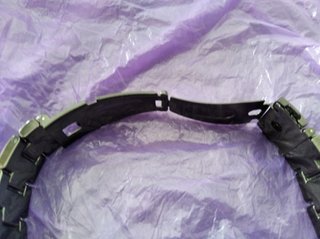 Reloj de pulsera negro y plateado