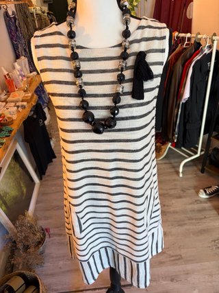 Vestido marinero rayas Talla L