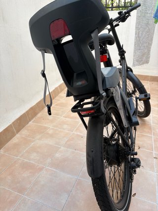 Bici eléctrica EOVOLT con silla infantil