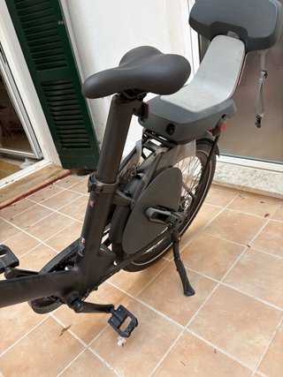 Bici eléctrica EOVOLT con silla infantil