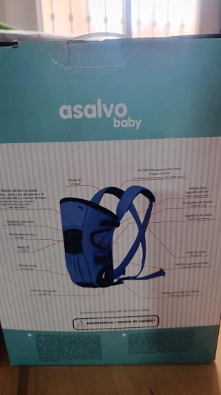 Saco portabebés Asalvo 3D Mesh