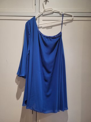 Vestido NAKURO Azul Elétrico Tam. L