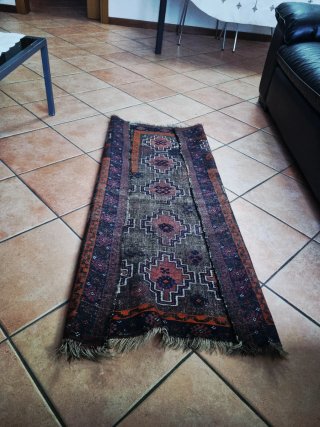 Tappeto beluchi, in lana, nodo fine, fatto a mano