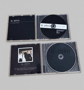 2 CDs Il Divo: Siempre y Ancora