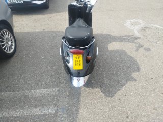 Aprilia Custom Scooter Automática Negra