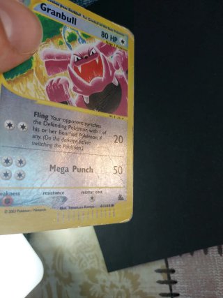 Carta Pokemon Granbull 61/144 Reverse Holo
