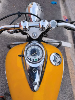 Yamaha XVS Drag Star 250cc Amarillo