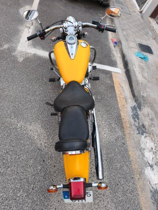 Yamaha XVS Drag Star 250cc Amarillo