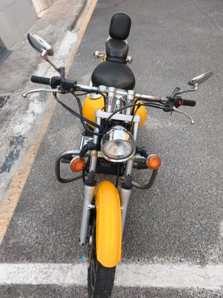 Yamaha XVS Drag Star 250cc Amarillo