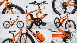 Bicicleta infantil WST 20" en muy buen estado.