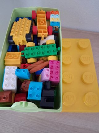 LEGO Duplo 2.6kg Lote  piezas originales con caja