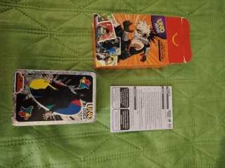 Carte UNO Flip! My Hero Academia McDonald's