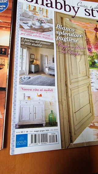 Set 2 riviste Casa decò/ Shabby style