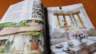 Set 2 riviste Casa decò/ Shabby style