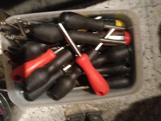 Lote de destornilladores