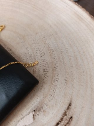 Pulsera Tous dorada con detalle