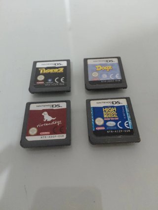 4 Juegos Nintendo DS: Tigerz, Dogz, Nintendogs, Hi