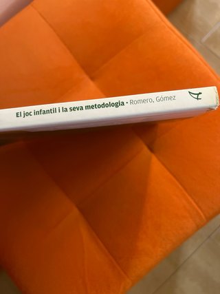 "El joc infantil i la seva metodologia” manual