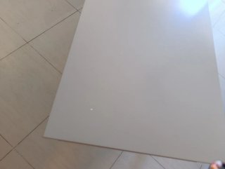 Mesa de centro Ikea beige y negra