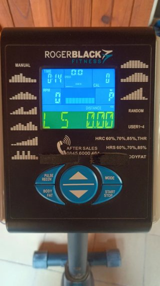 Bicicleta Estática Roger Black Fitness