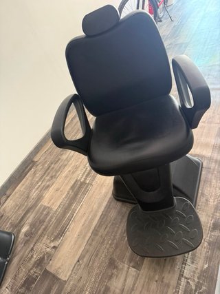 Silla barbero en buen estado