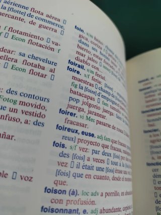 Diccionario ,español -francais/francais - español